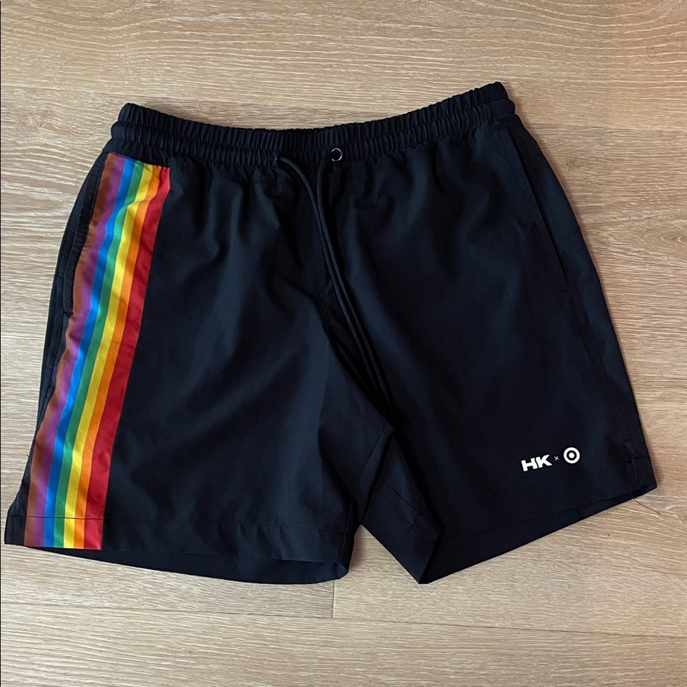 3/$15 Humankind  for Target Pride swim trunks